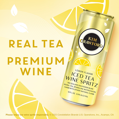 Kim Crawford Lemon Tea Spritz 4pk 12oz Cans
