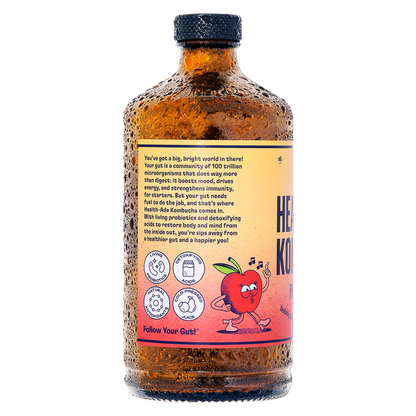 Health-Ade Pink Lady Apple Kombucha 16oz Btl