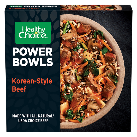 Healthy Choice Frozen Power Bowls Korean-Inspired Beef Meal 9.5oz
