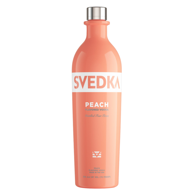 Svedka Peach Vodka 750 ml (70 Proof)