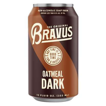 Bravus Brewing Co. Non-Alcoholic Oatmeal Stout 6pk 12oz Cans