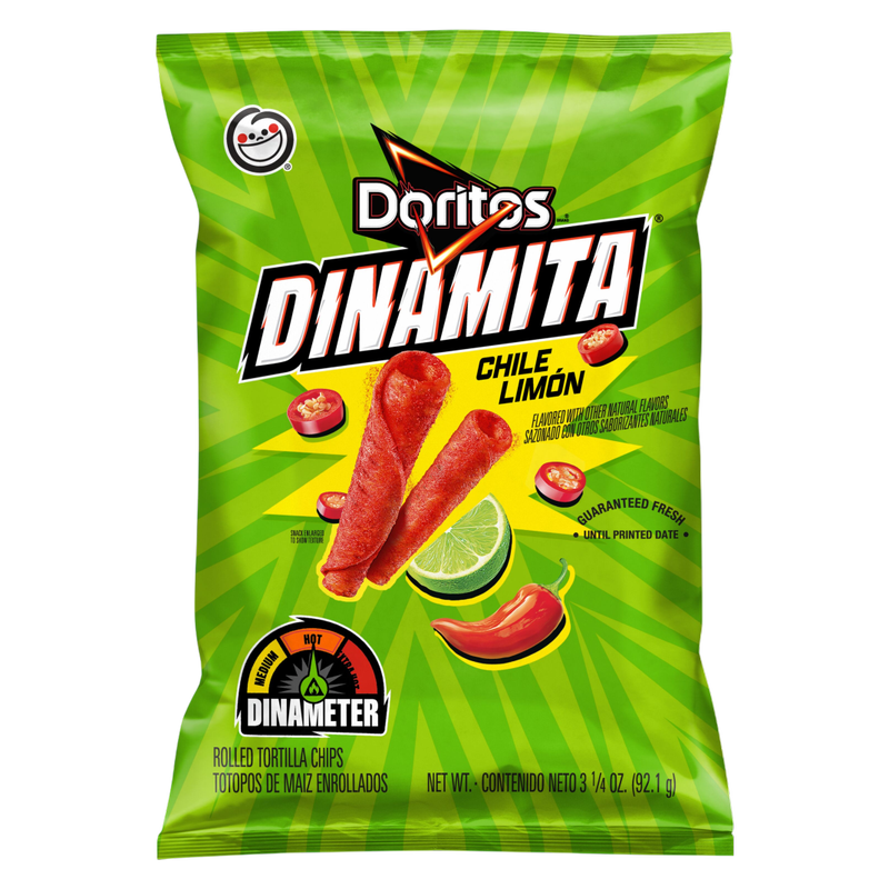 Doritos Dinamita Chile Limon, 3.25oz