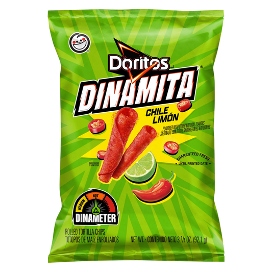 Doritos Dinamita Chile Limon, 3.25oz