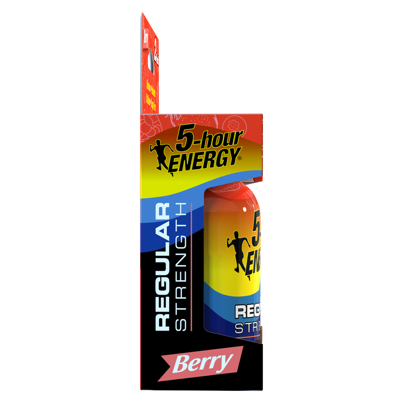 5-hour ENERGY Shot Regular Strength Berry 2pk 1.93oz Btl