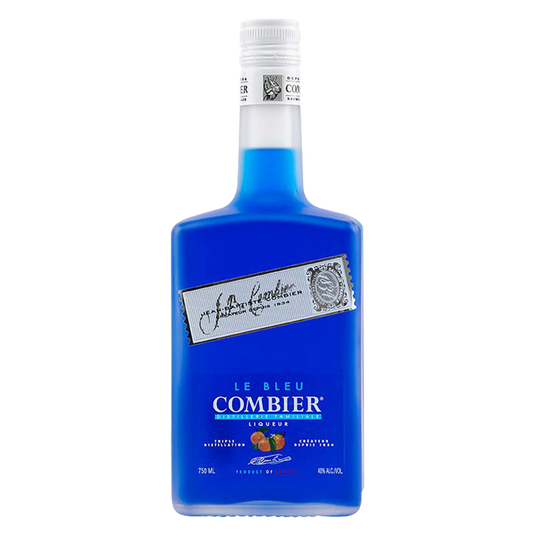 Combier Le Bleu Orange Liqueur 750ml (80 Proof)