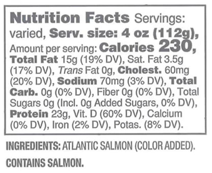 Salmon Fillets (Frozen) - 2ct/10oz