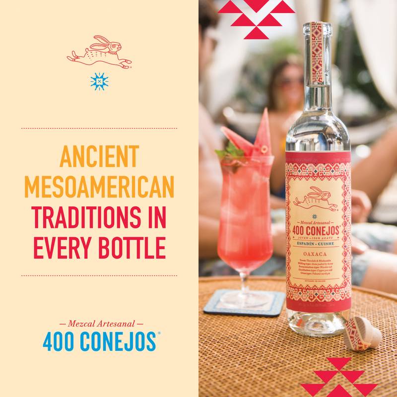 400 Conejos Cuishe Mezcal Joven 750ml (80 Proof)
