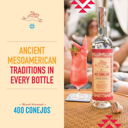 400 Conejos Cuishe Mezcal Joven 750ml (80 Proof)