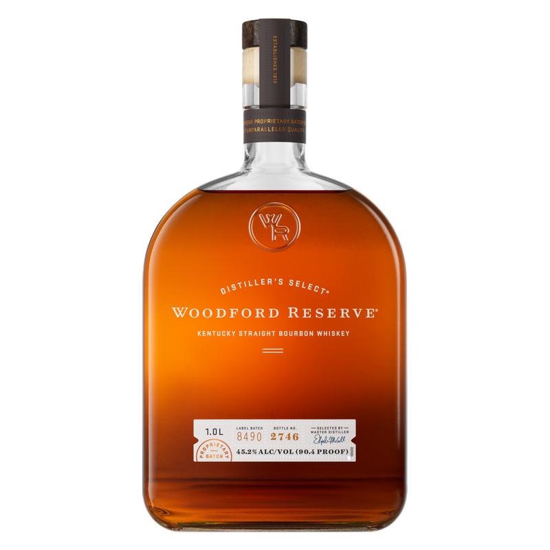 Woodford Reserve Kentucky Straight Bourbon Whiskey 1L 90.4 Proof