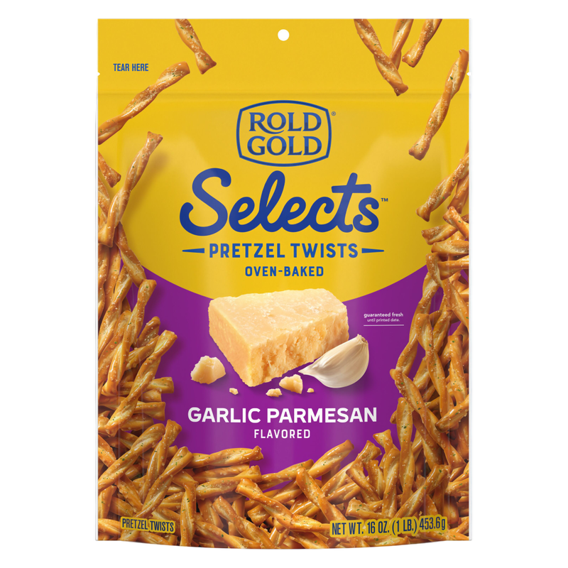Rold Gold Selects Garlic Parm 16oz