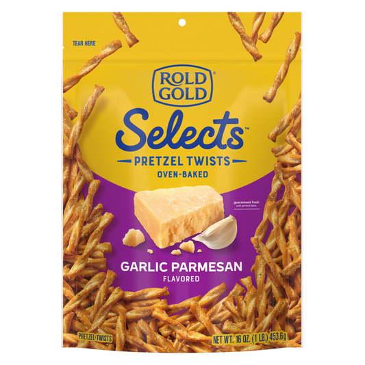 Rold Gold Selects Garlic Parm 16oz