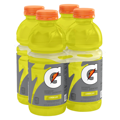 Gatorade Thirst Quencher Lemon Lime 4pk 20oz Btl
