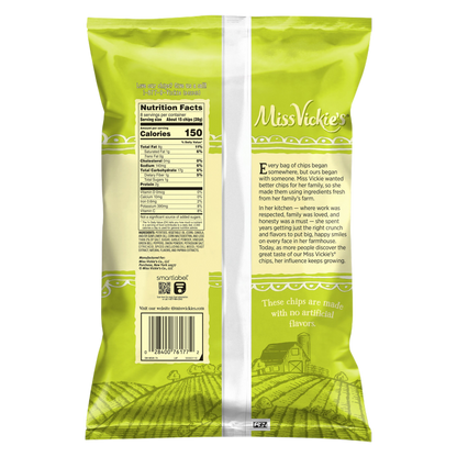 Miss Vickie's Potato Chips Spicy Dill Pickle Flavored 8oz