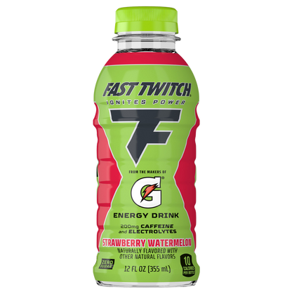 Fast Twitch Energy Drink Watermelon Strawberry 12oz Btl