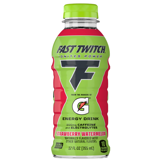Fast Twitch Energy Drink Watermelon Strawberry 12oz Btl