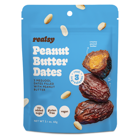 realsy Peanut Butter Filled Dates, 2.1 oz