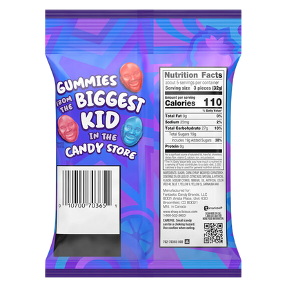 SHAQ-A-LICIOUS Original Gummies Bag, 6.2 oz