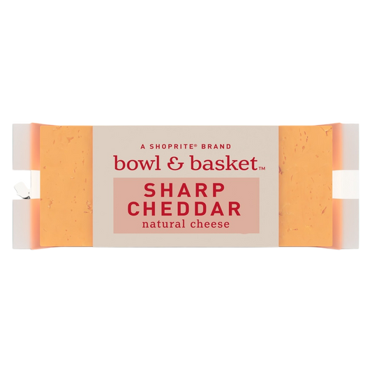 Bowl & Basket Sharp Cheddar Cheese Block - 8oz