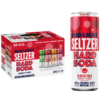 Bud Light Hard Seltzer Hard Soda Variety 12pk 12oz Cans 5 % ABV