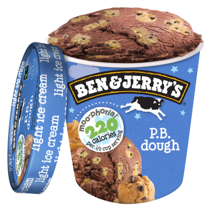 Ben & Jerry's Moo-Phoria P.B. Dough Pint