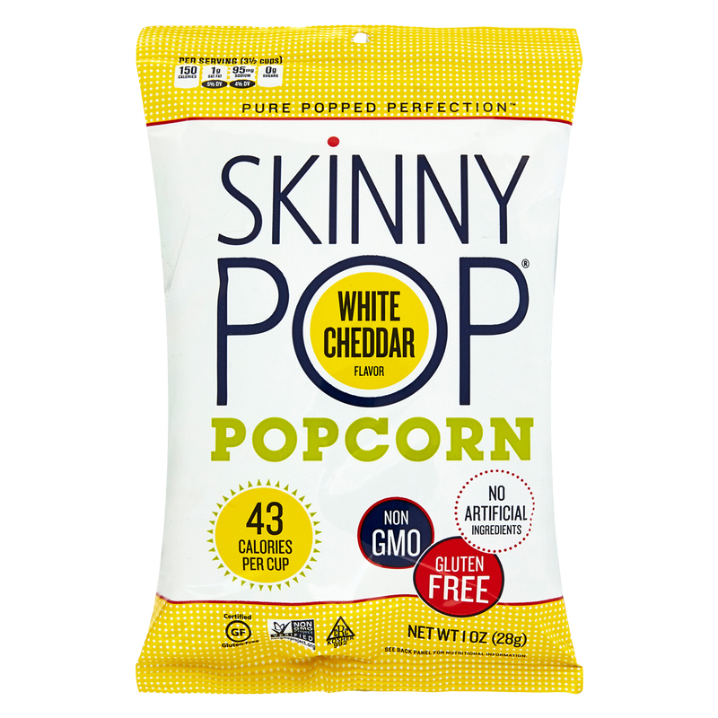 Skinny Pop White Cheddar 1oz