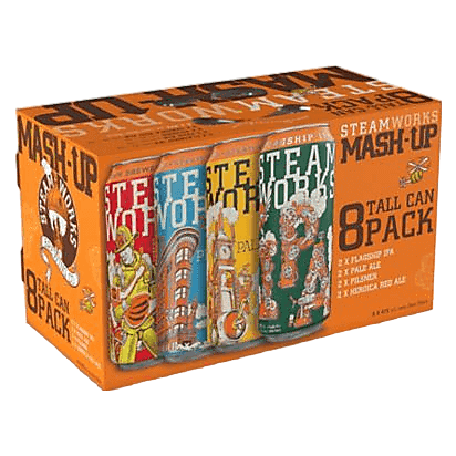 Steamworks Brewery Mash-Up Variety Pack 8pk 16oz Can