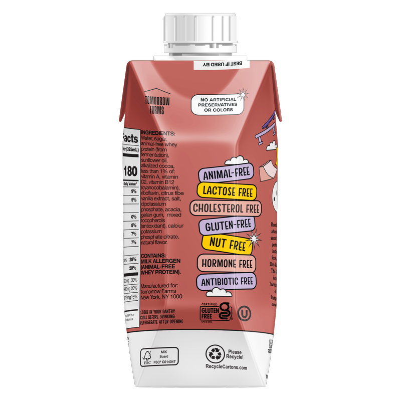 Bored Cow Animal-free Dairy Milk Chocolate 11oz Ctn