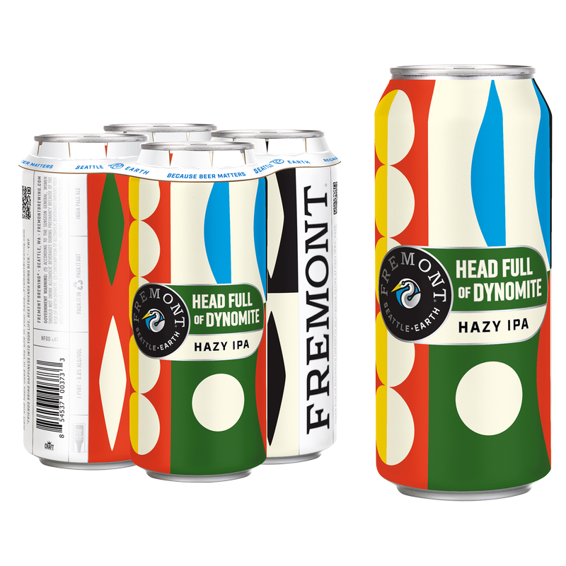 Fremont Brewing Rotating IPA Series - Head Full of Dynomite 4pk 16oz Can