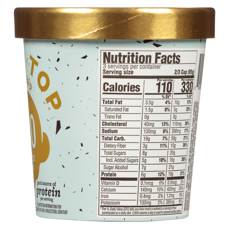 Halo Top Mint Chip Ice Cream 16oz