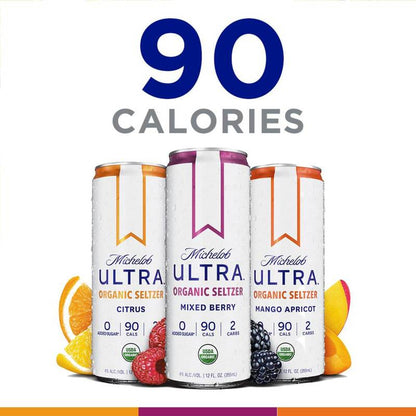 Michelob Ultra Seltzer Variety 2 12pk 12oz Can 4.0% ABV