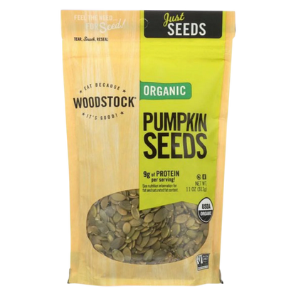 Woodstock Farms Organic Pepita Pumpkin Seed, 11oz