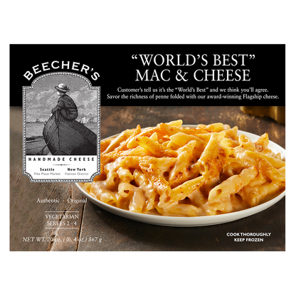 "World's Best" Mac & Cheese Beecher's Handmade Cheese, Frozen, 20oz
