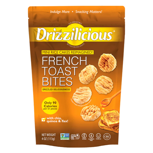 Drizzilicious  French Toast mini Rice Cake Mini Rice Cakes, 4oz