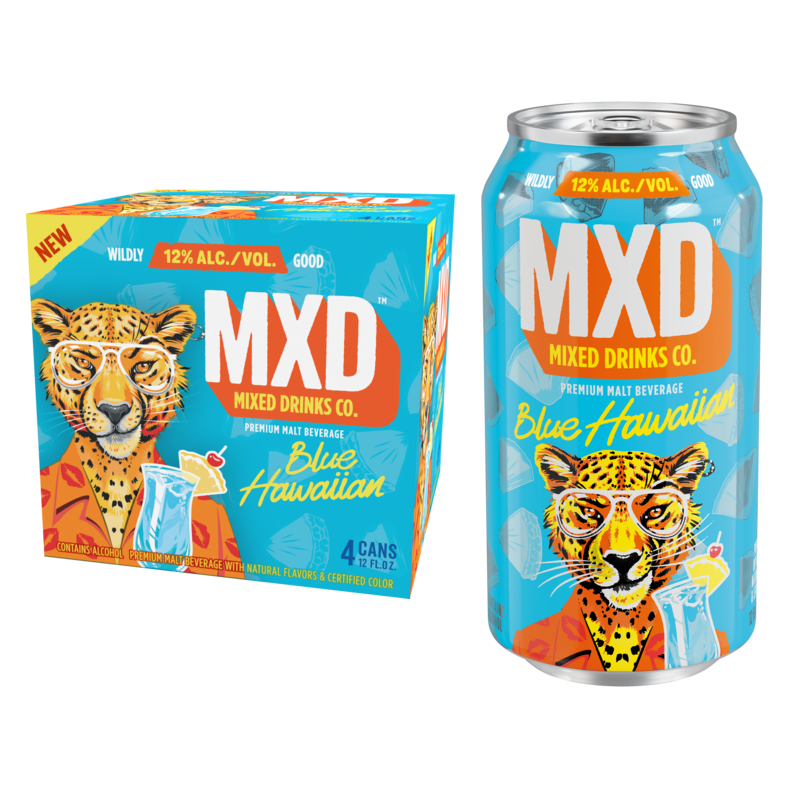 MXD Blue Hawaiian 4pk 12oz Can 12% ABV