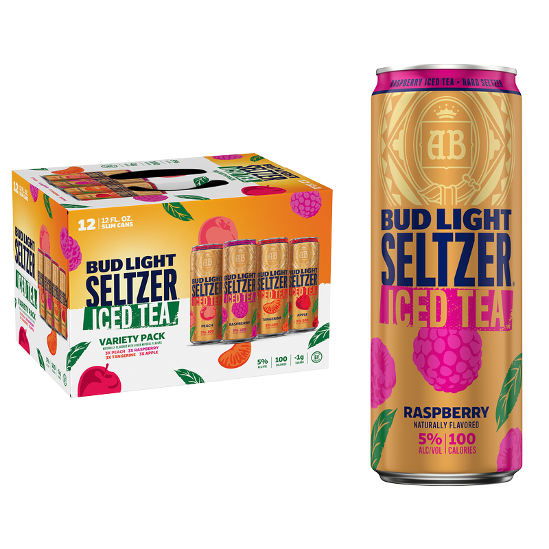 Bud Light Seltzer Iced Tea Variety 12pk 12oz Can