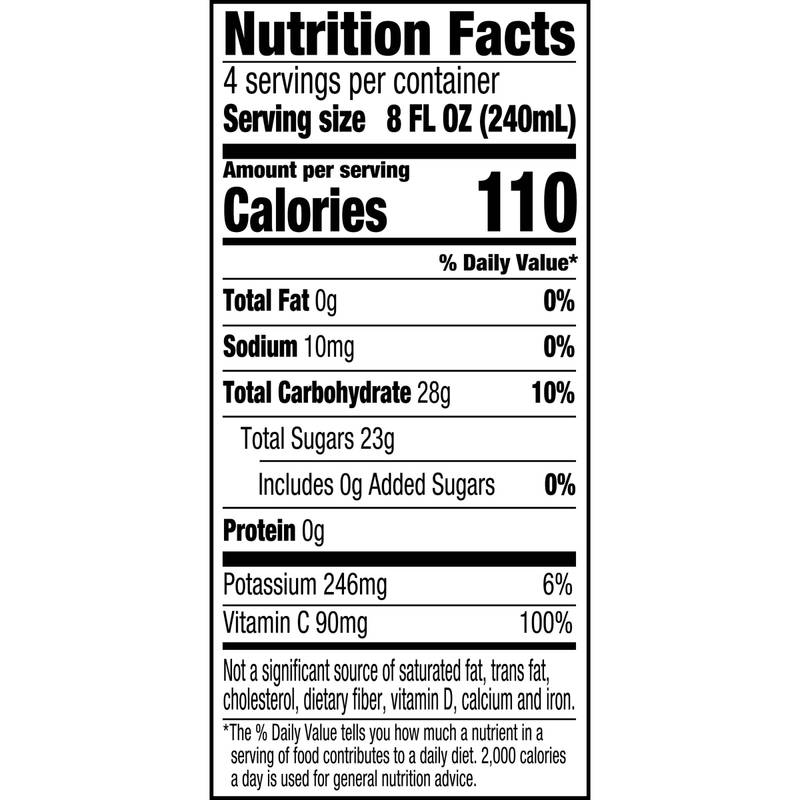 R.W. Knudsen Cider & Spice 32oz Glass Bottle