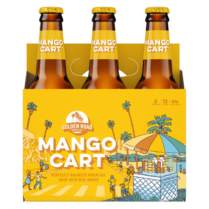 Golden Road Mango Cart 6pk 12oz Bottle 4% ABV