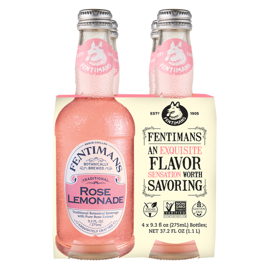 Fentiman's Rose Lemonade 4pk 9.3oz Glass Bottle