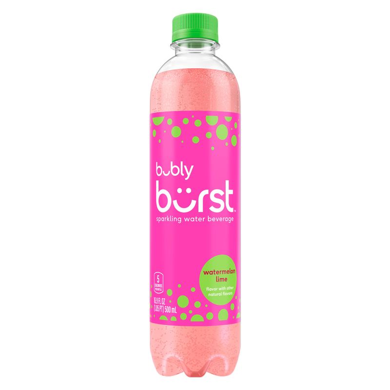 Bubly Burst Watermelon Lime 16.9oz Btl