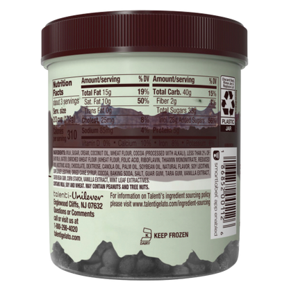 Talenti Gelato Layers Mint Fudge Cookie 11oz