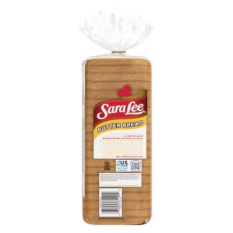 Sara Lee Butter Bread - 20 oz