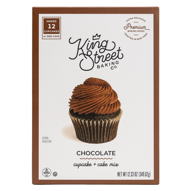 King Street Baking - Chocolate Cupcake & Cake Baking Mix 12.33oz