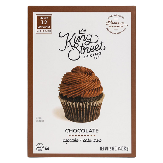 King Street Baking - Chocolate Cupcake & Cake Baking Mix 12.33oz