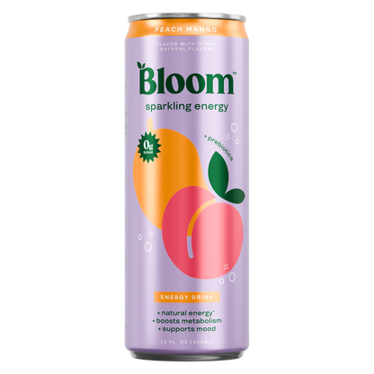 Bloom Energy Peach Mango 12oz Can