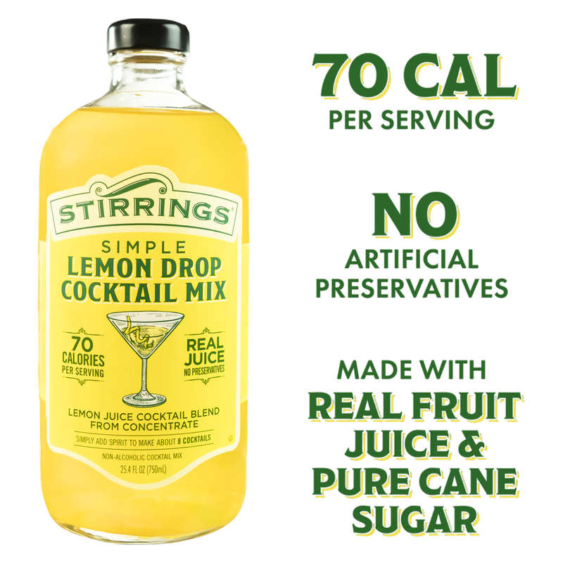 Stirrings Lemon Drop 750ml Btl