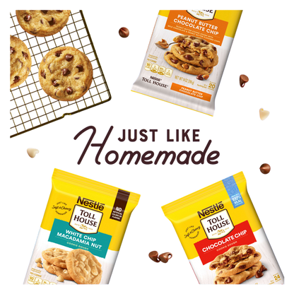 Nestle Toll House Chocolate Chip Cookie Ready to Bake Dough - 24ct/16.5oz