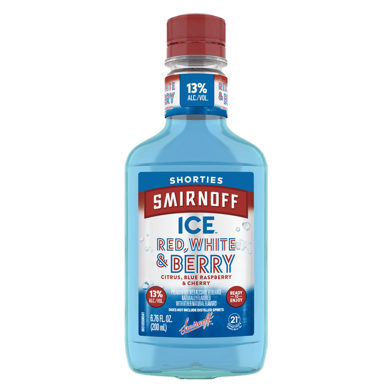 Smirnoff Ice Red White & Berry Shortie 200ml 13% ABV