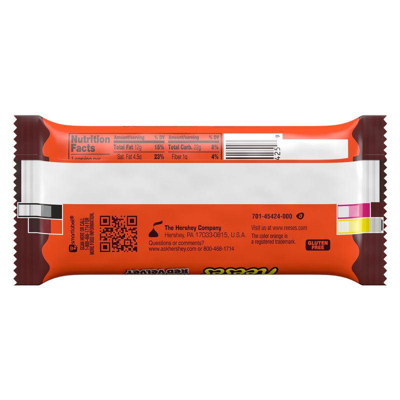 Reese's Peanut Butter Cups Red Velvet Standard Size, 1.4oz