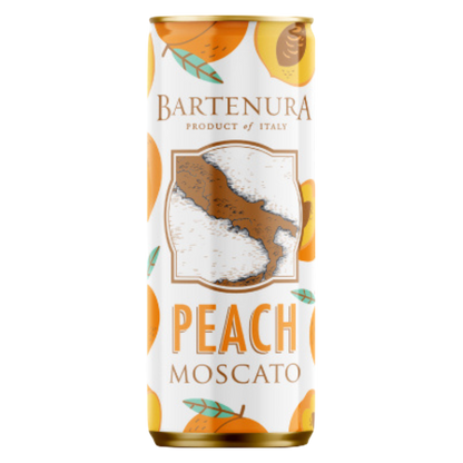 Bartenura Peach Moscato 4pk 250ml Can