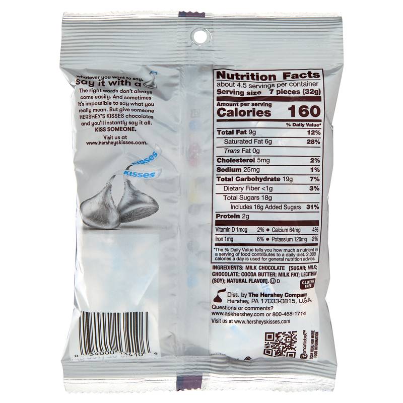 Hershey's Kisses Milk Chocolate Candy 5.3oz